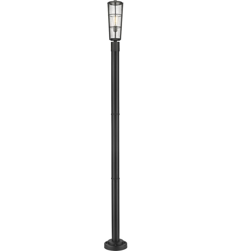 Z-Lite - 591PHB-567P-BK - Helix 93" Outdoor Post Light by Z-Lite - Image 4