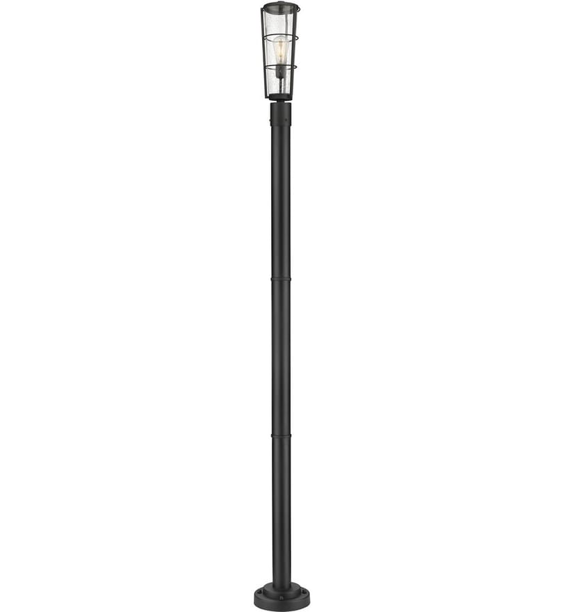 Z-Lite - 591PHB-567P-BK - Helix 93" Outdoor Post Light by Z-Lite - Image 5
