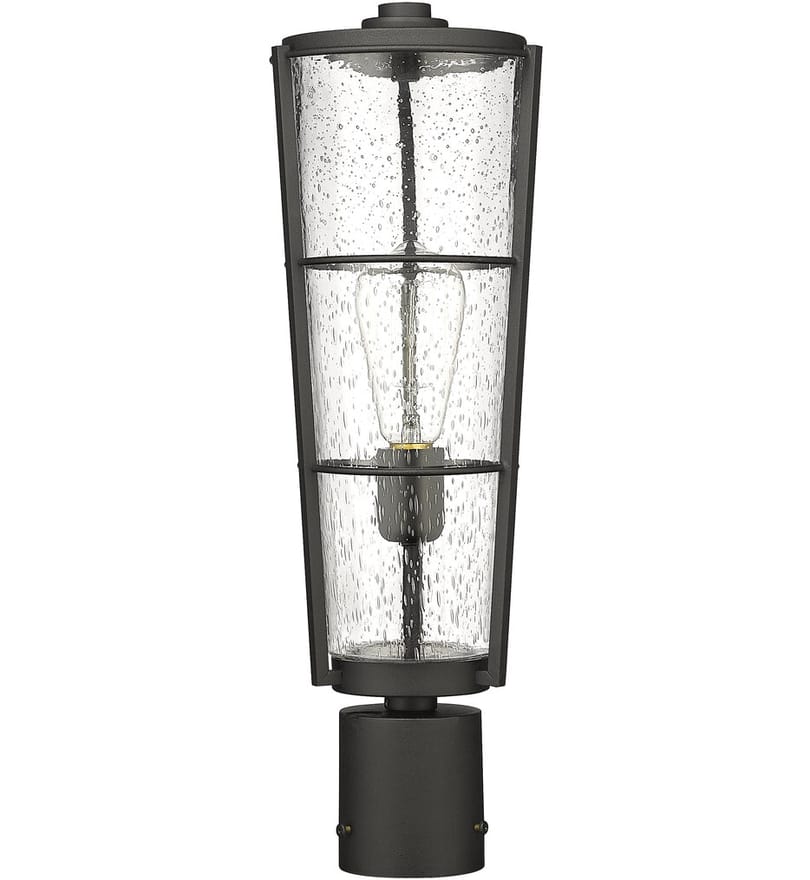 Z-Lite - 591PHB-BK - Helix 19.5" Outdoor Post Mount by Z-Lite - Image 5