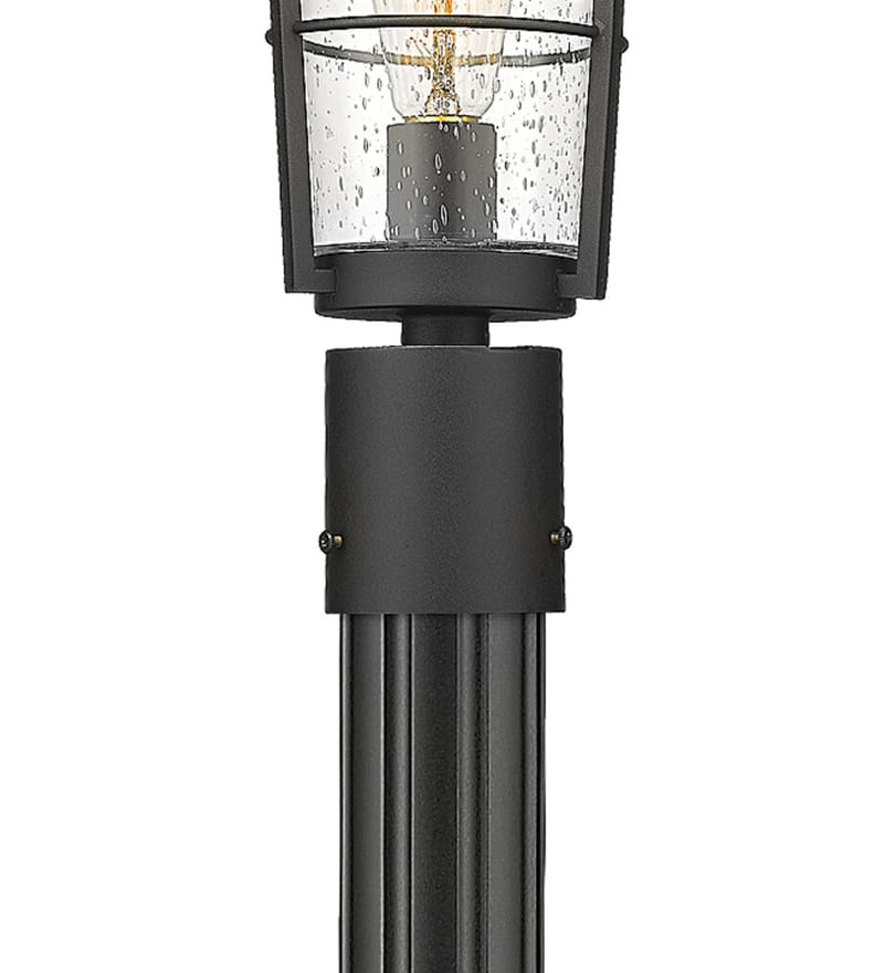 Z-Lite - 591PHM-519P-BK - Helix 109.25" Outdoor Post Light by Z-Lite - Image 6