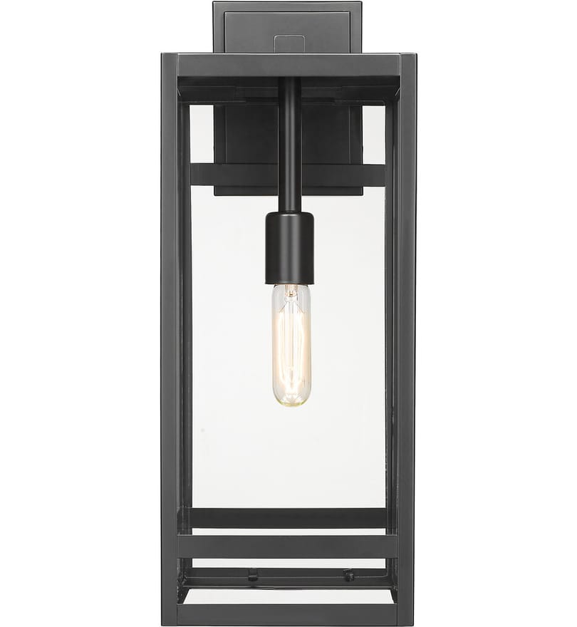 Z-Lite - 596B-BK - Nuri 21.25" Outdoor Wall Sconce by Z-Lite - Image 4