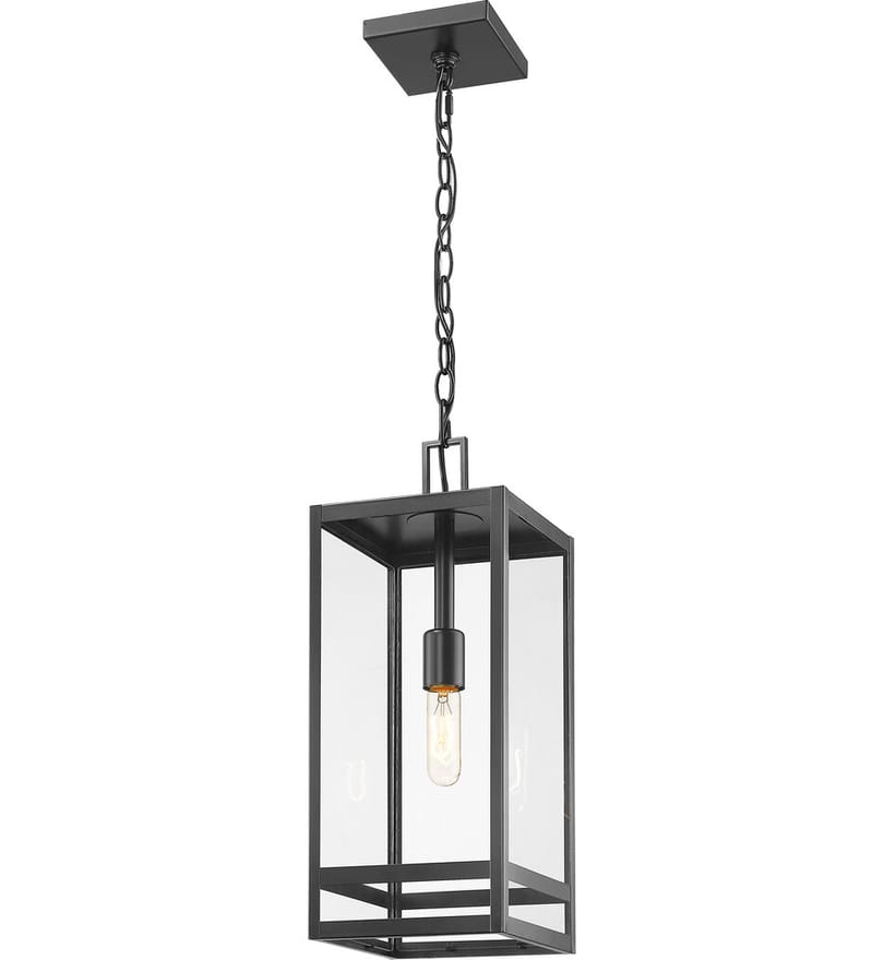 Z-Lite - 596CHB-BK - Nuri 7.5" Outdoor Pendant by Z-Lite - Image 5