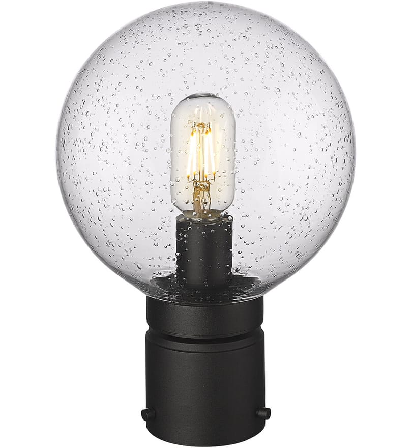 Z-Lite - 599PHM-BK - Laurent 11.5" Post Light by Z-Lite - Image 4