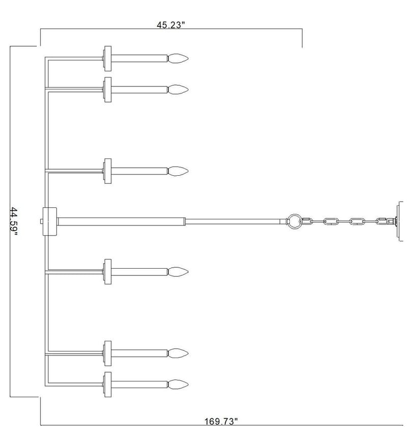 Z-Lite - Gaultier 44.75-inch Chandelier by Z-Lite - Image 6