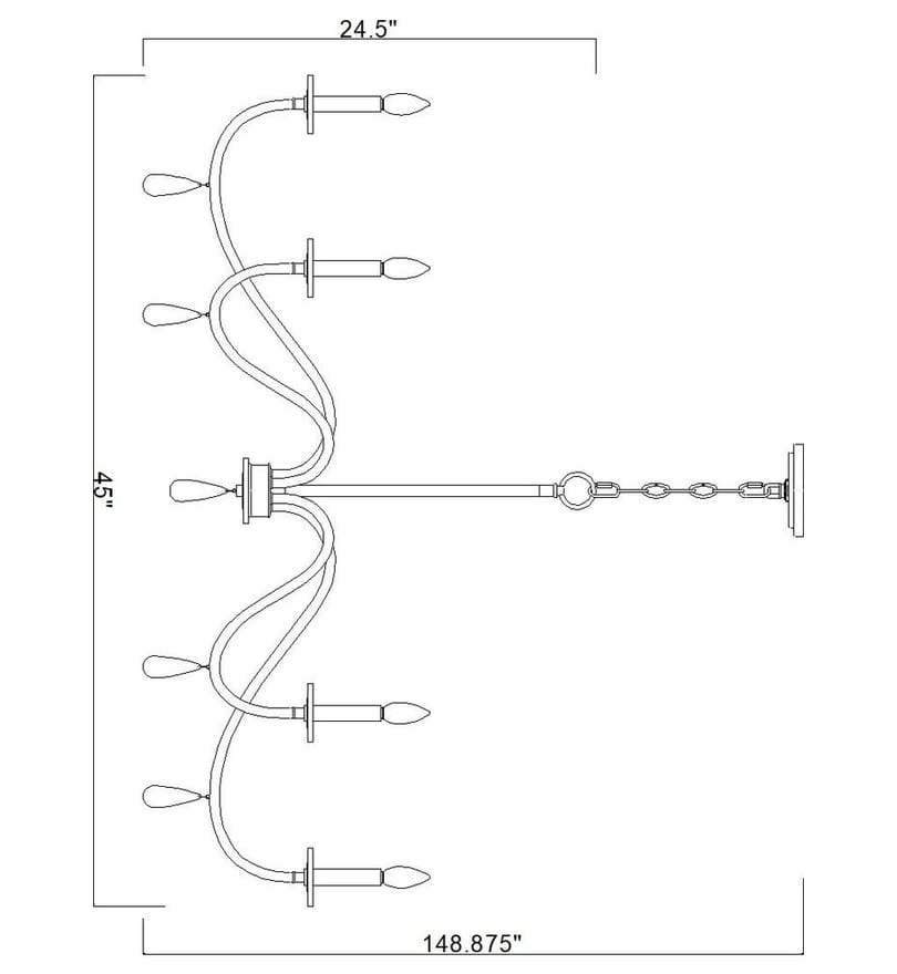 Z-Lite - Toussant 45-inch Chandelier by Z-Lite - Image 6