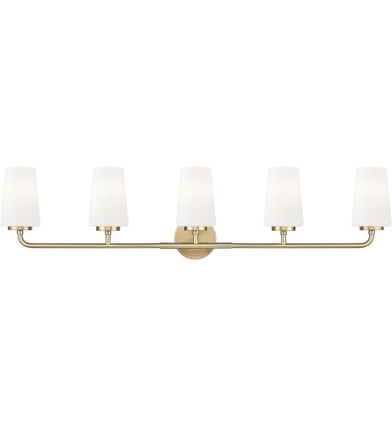 Z-Lite - 7005-5V-MGLD - Montford 40" Bath Vanity Light by Z-Lite - Image 3
