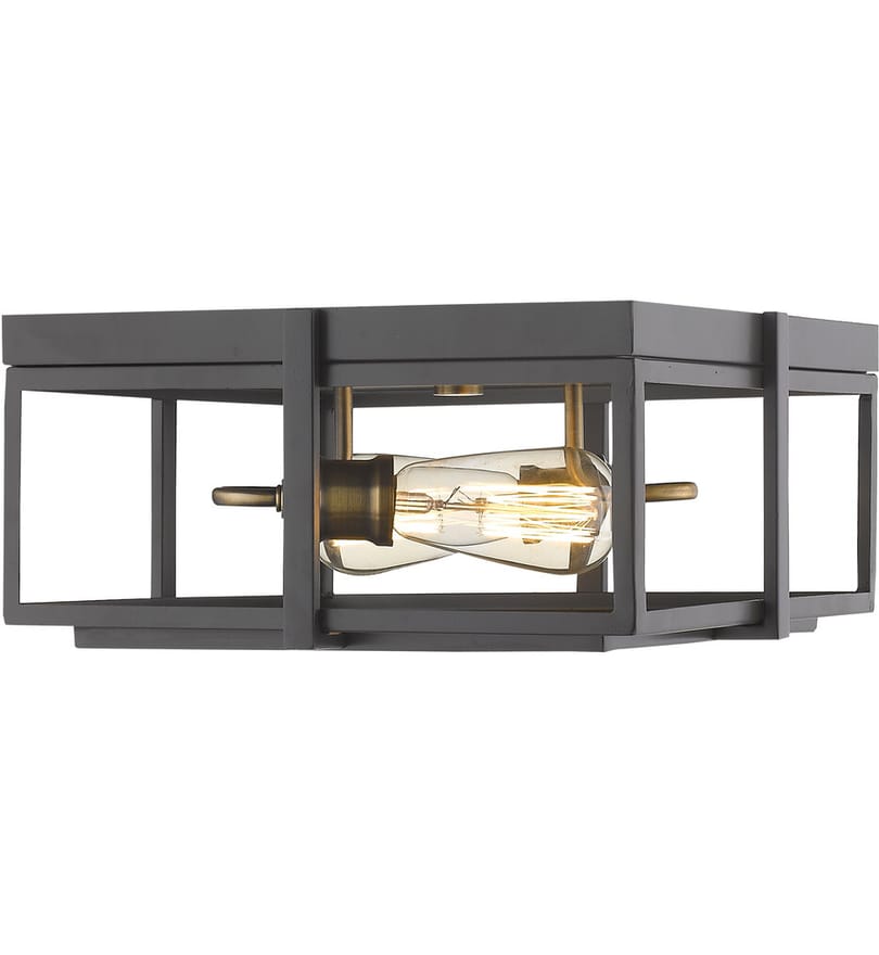Z-Lite - Halcyon 13.75" Flush Mount by Z-Lite - Image 3