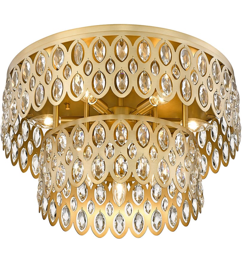 Z-Lite - 822F20-HB - Dealey 20" Flush Mount by Z-Lite - Image 8