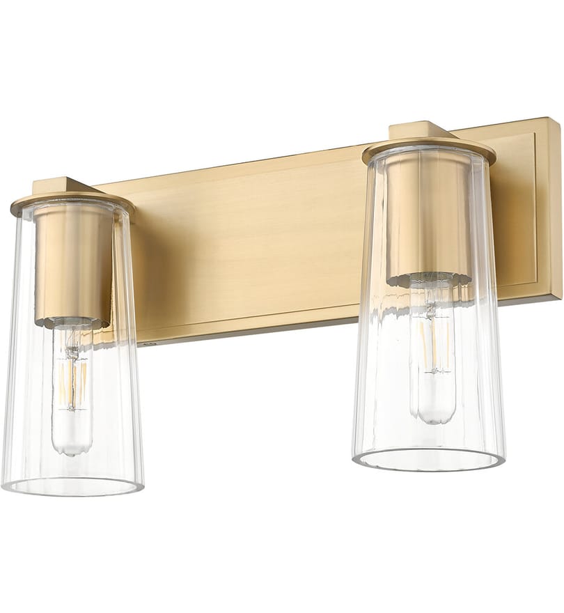 Z-Lite - 826-2V-MGLD - Titus 16" Bath Vanity Light by Z-Lite - Image 2